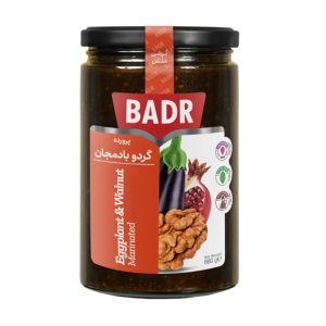 Badr Marinated Eggplant With Walnut & Pomegranate 22Oz (UNIT)
