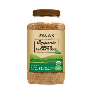 Falak Organic Brown Rice 4 Lb (UNIT) Cereal