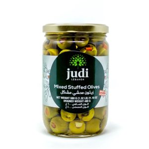 Judi Mix Stuffed Green Olives 400 G (UNIT)