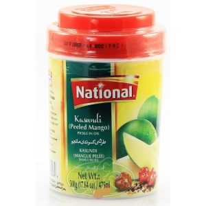 National Kasundi Peeled Pickle 500 G (UNIT)