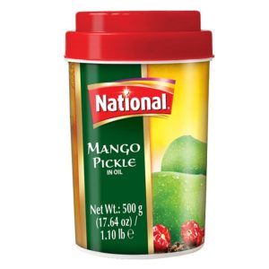 National Hot Punjabi Mango Pickle 500 G (UNIT)