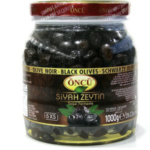 Oncu Black Olives 5Xs 1000 G (UNIT)